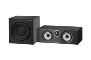 Bowers &amp; Wilkins HTM6 S3 + ASW610 Zwart
