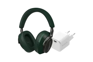 Bowers &amp; Wilkins Px8 Groen + BlueBuilt Power Delivery Oplader met Usb C Poort 20W Wit