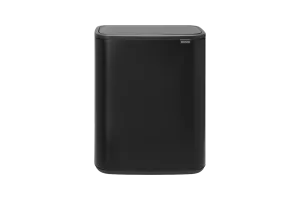Brabantia Bo Touch Bin 60 Liter Matt Black