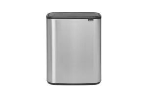 Brabantia Bo Touch Bin 60 Liter Rvs Fingerprint Proof Brabantia Bo Touch Bin 60 Liter Rvs Fingerprint Proof