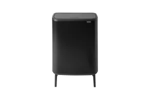Brabantia Bo Touch Bin Hi Prullenbak - 60 liter - Matt Black Brabantia Bo Touch Bin Hi Prullenbak - 60 liter - Matt Black