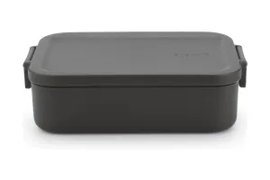 Brabantia Make &amp; Take Lunchbox - Medium - Kunststof - Dark Grey