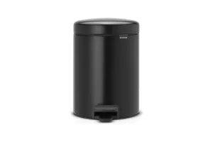 Brabantia NewIcon Prullenbak - 5 liter - Matt Black