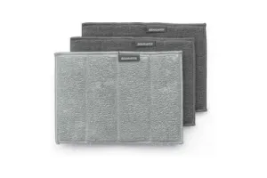 Brabantia SinkSide Microvezeldoekjes - Set van 3 - 16 x 22 cm - Mid Grey