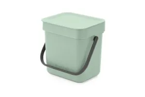 Brabantia Sort &amp; Go Aanrecht Afvalbakje - 3 liter - Jade Green