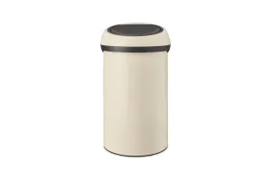 Brabantia Touch Bin 60 Liter Soft Beige Brabantia Touch Bin 60 Liter Soft Beige
