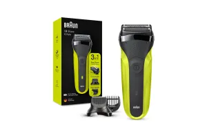 Braun 3 300BT Zwart/Groen