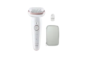 Braun Silk:epil 9 9-000 Wit/Flamingo