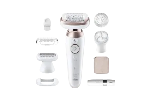 Braun Silk:epil 9 Flex 9-360 3D Wit/Roze Titan