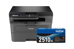 Brother DCP-L2627DWE + 1 extra zwarte XL toner