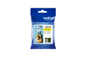 Brother LC-421XL Cartridge Geel