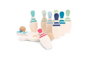 BS Toys Bowling Kegelspel - Actiespel - Kinder Speelgoed 3 Jaar - 2 tot 4 Spelers - 10 Kegels - Cadeau kind