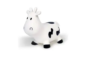 BS Toys Springkoe Jumpbal - Speelgoed Skippybal - Skippy Dieren - Skippybal koe - Kinderspeelgoed - Speelgoed 2 Jaar - Inclusief Pomp - Tot 40 kg Gewicht - Skippy bal - Cadeau kind