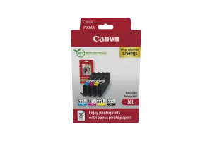 Canon CLI-551XL Cartridges Combo Pack