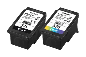 Canon PG-575/CL-576 Cartridge + Fotopapier