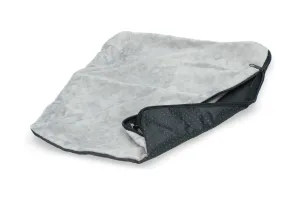 CoolPets Anti-Slip Cover koelmat hond XL - 120 x 75 cm - Verkoeling hond - Verkoelend materiaal - Fleece - Grijs