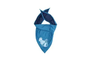 CoolPets cooling bandana hond M - Nekomtrek 38 tot 46 cm - Verkoelende bandana hondenhalsband - Verkoeling hond - 70 x 45 x 45 cm - Blauw