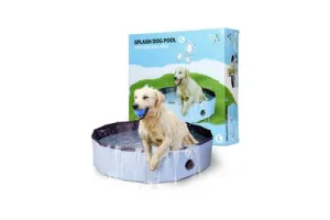 CoolPets Splash Hondenzwembad L -120 x 30 cm - Hondenbad - Zwembad voor honden - Hondenzwembad opvouwbaar - Anti slip - Lange levensduur