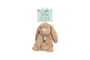 Cozy Dog Bunny Hondenknuffel - Puppy Knuffel met Hartslag - Hartslag knuffel voor hond - Hondenspeelgoed - Tegen Verlatingsangst - Taupe