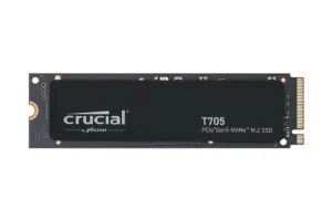 Crucial T705 1TB PCIe 5.0 M.2 SSD Crucial T705 1TB PCIe 5.0 M.2 SSD