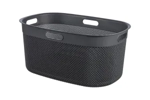 Curver Filo Wasmand - 45L - Donkergrijs Curver Filo Wasmand - 45L - Donkergrijs