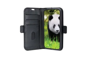 DBramante1928 Copenhagen Slim iPhone 16e Book Case Leer Zwart