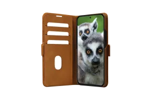 DBramante1928 Copenhagen Slim Samsung Galaxy A55 Book Case Leer Bruin