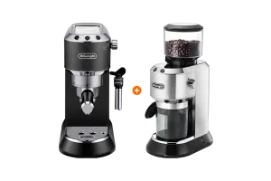 De'Longhi EC685.BK Dedica Zwart + Koffiemolen