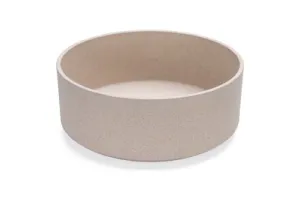Designed by Lotte Eetbak Noor - Hondenvoerbak - Bamboo - Beige - 21 cm