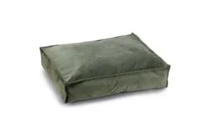 Designed by Lotte Nalino - Hondenkussen - Fluweel - Velvet - Groen - 70x55x15 cm
