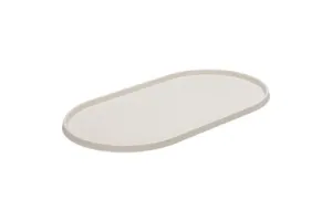 Designed by Lotte Placemat Oona - Hondenvoerbak - Silicone - Beige - 45x25x1,5 cm