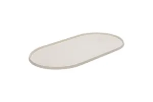 Designed by Lotte Placemat Oona - Hondenvoerbak - Silicone - Beige - 55x30x1,7 cm