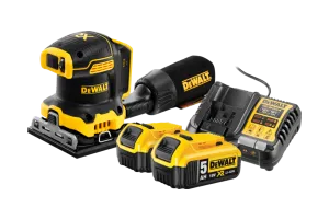DeWalt DCW200NT-XJ 5,0 Ah Accu (2x) Starterspakket