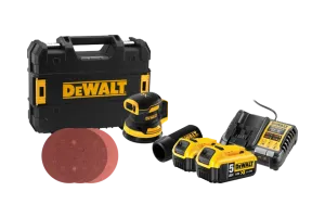 DeWalt DCW210NT-XJ 5,0 Ah Accu (2x) Compleet Pakket