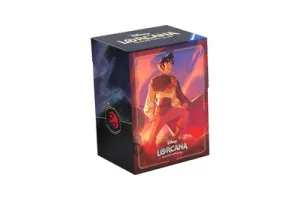Disney Lorcana TCG - Shimmering Skies - Aladdin 80-Card Deck Box
