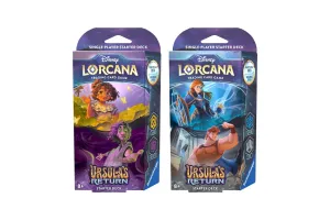 Disney Lorcana TCG - Ursula's Return - Starter Deck Display (8 Decks) Disney Lorcana TCG - Ursula's Return - Starter Deck Display (8 Decks)