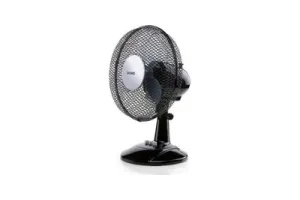 DOMO DO8138 Tafelventilator - O 23 cm - Zwenkfunctie - 30W - Zwart