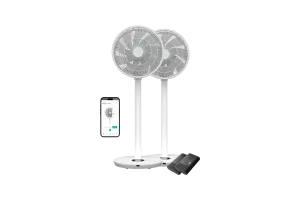 Duux Whisper Flex 2 Wit + Duux Battery 10,8 Volt Duo Pack