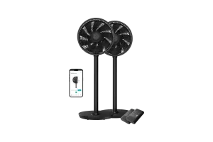 Duux Whisper Flex 2 Zwart + Duux Battery 10,8 Volt Duo Pack