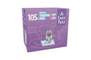 Easypets Puppy Training Pads - 105 stuks - Zindelijkheidstraining - Hondentoilet - 58 x 58 cm