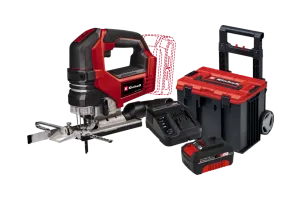 Einhell TP-JS 18/135 Li BL Solo 4,0 Ah Accu E-Case L Starterspakket