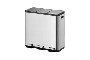 EKO EcoCasa II 3 x 15 Liter Mat Rvs