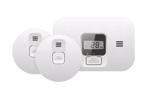 ELRO Blue Line CBFS25 Rookmelder Duo pack + Koolmonoxidemelder