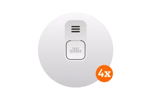 ELRO Blue Line CBFS36 Rookmelder 4-pack (5 jaar)