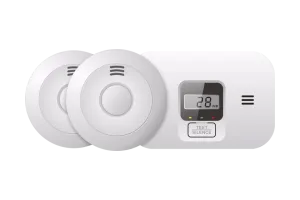 Elro Blue Line CBFS58R Rookmelder Duo pack + Koolmonoxidemelder