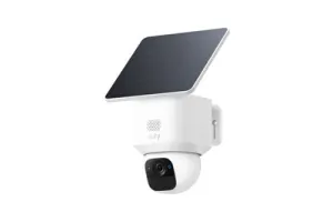 eufy SoloCam E30, 360deg PTZ beveiligingscamera, 2K HD, 70deg tilt, AI-tracking, zonne-energie, draadloos buiten, geen maandkosten