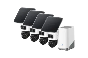 Eufycam S4 4-pack + Homebase 3