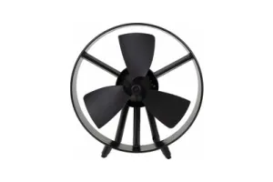 Eurom tafelventilator Safe-blade - zachte rubberen bladen - zwart