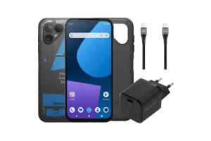 Fairphone 5 256GB Transparant 5G + Accessoirepakket