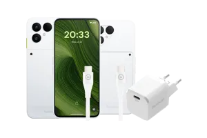 Fairphone 6 256GB Wit 5G + Compleet Accessoirepakket